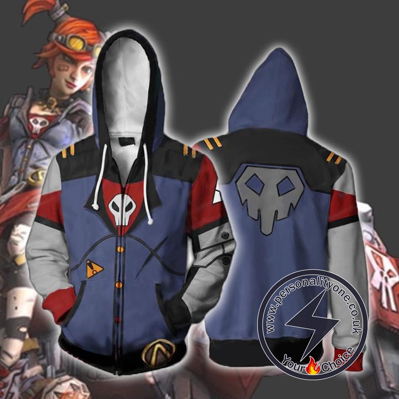 Borderlands Hoodies - Borderlands 2 Gaige Zip Up Hoodie Jacket